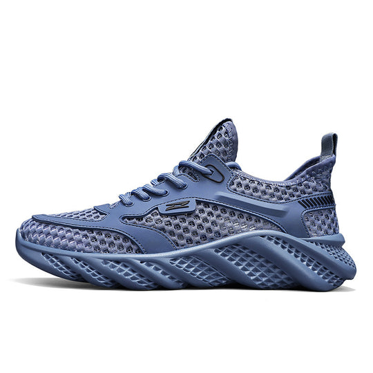 Damen Sportliche Sneakers mit atmungsaktiver Mesh-Oberfläche und rutschfester Sohle EB