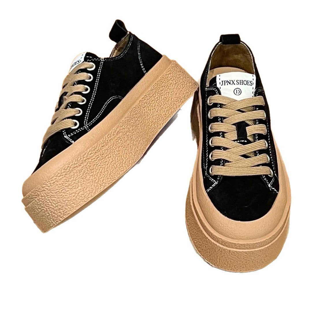 Damen Plattform Sneakers EB
