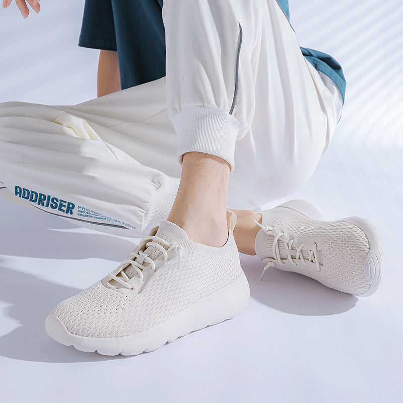 Damen Atmungsaktive SportSneakers mit flexiblem Strickdesign EB