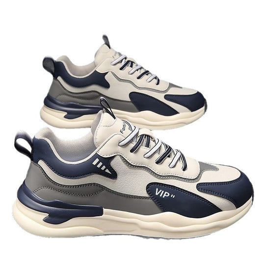 Damen Sportliche Chunky Sneakers mit atmungsaktiver Oberflächenstruktur EB