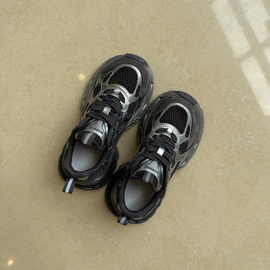 Damen Sportliche Sneakers mit atmungsaktiver Mesh-Oberfläche und komfortablem Dämpfungssystem EB