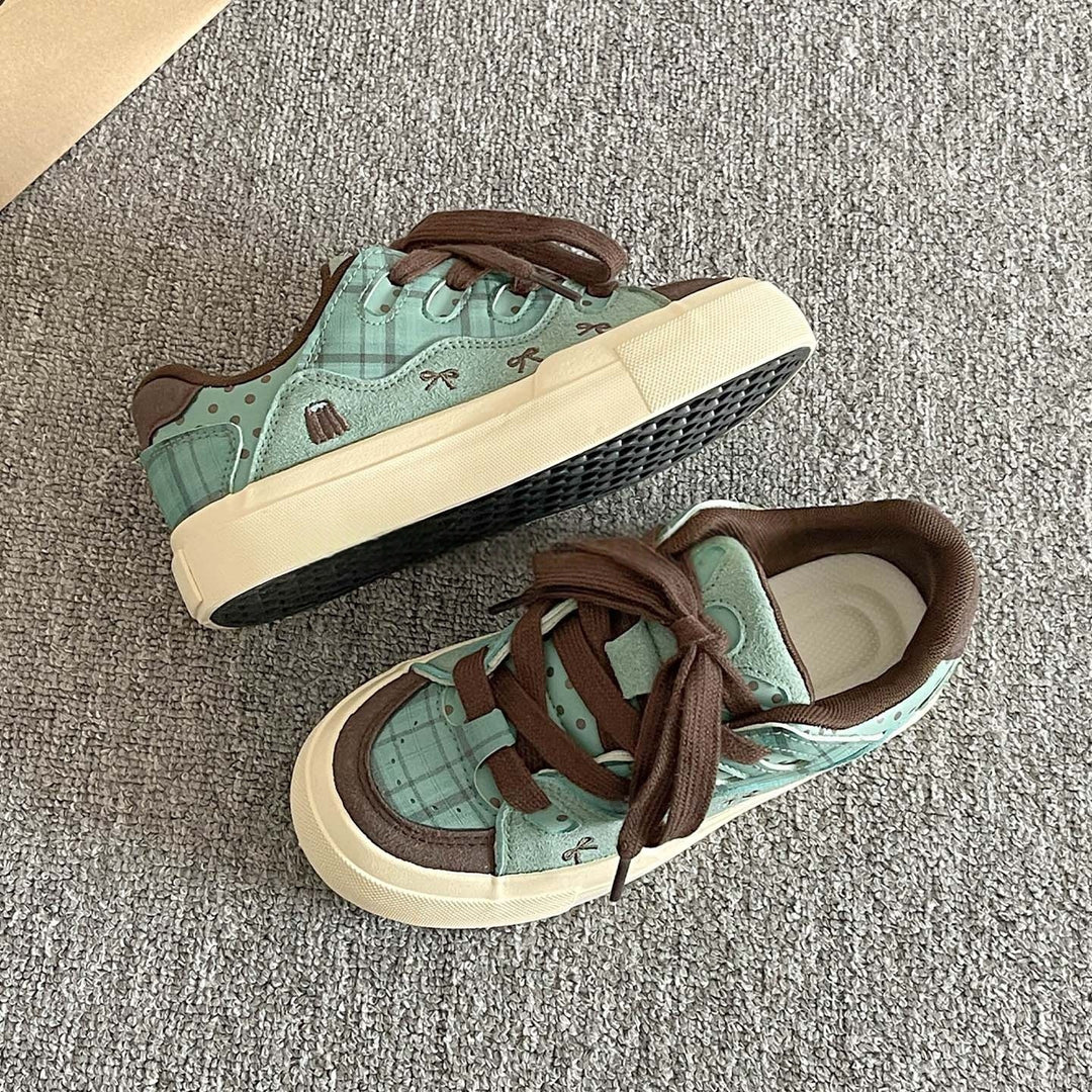 Damen Komfortable Sneaker im verspielten Design EB