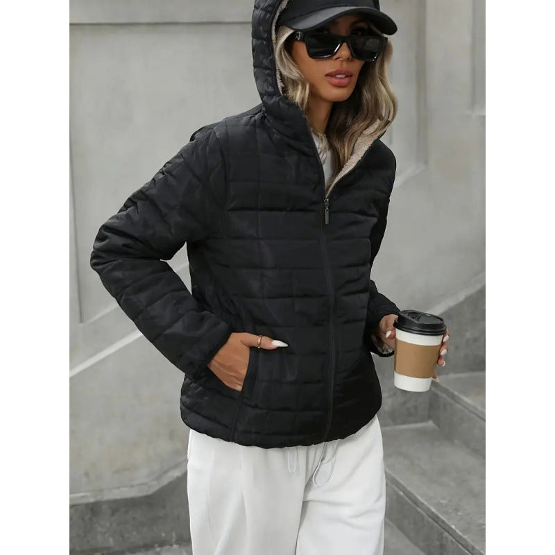 Damen gesteppte Winterjacke EB