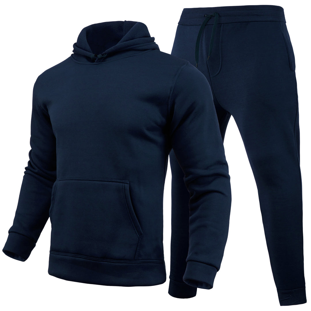 Damen Sportliches Hoodie- und Jogginghose-Set aus hochwertigem Baumwollmix EB