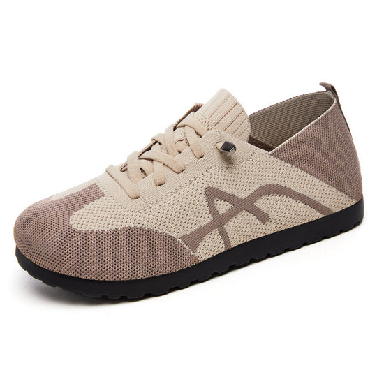 Damen Leichte Sneaker mit atmungsaktivem Mesh-Obermaterial und flexiblem Sohlenkonzept EB
