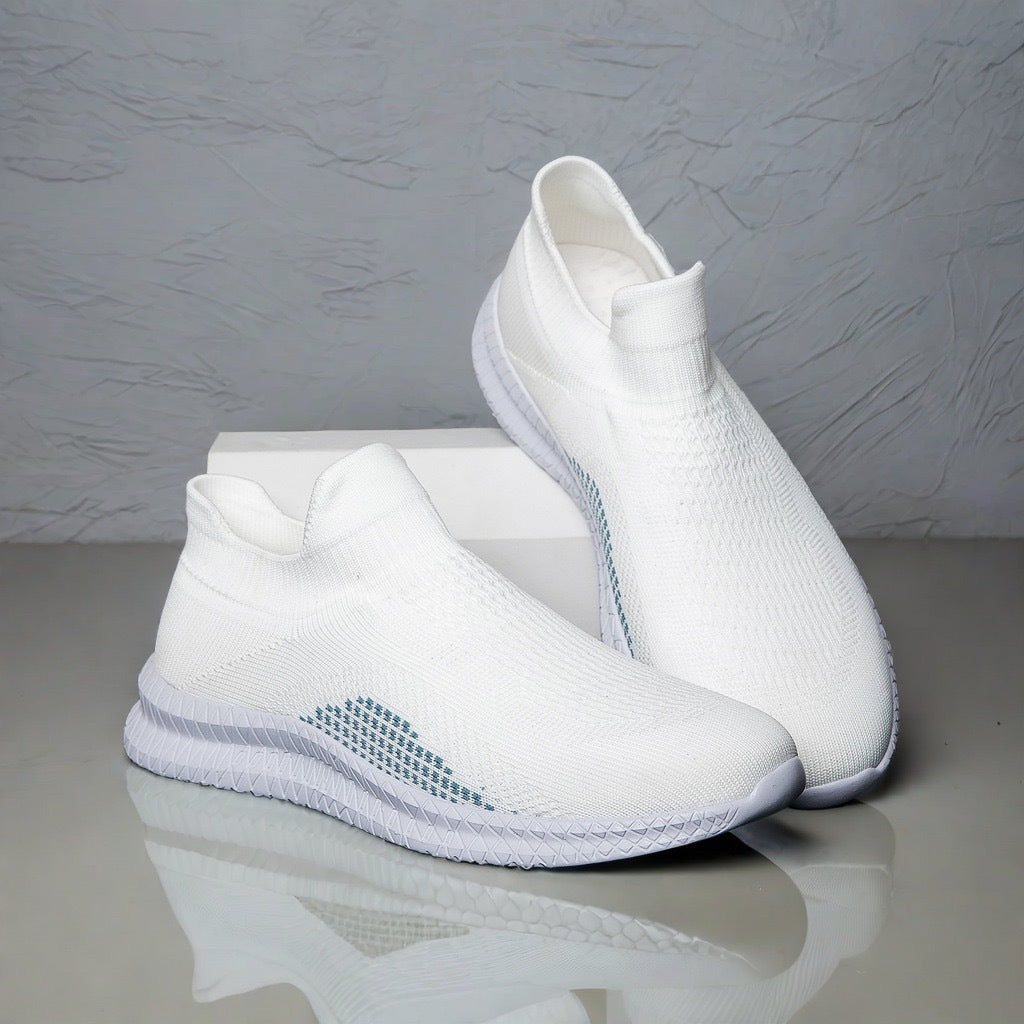 Damen Atmungsaktive Sneaker mit elastischem Schaft EB