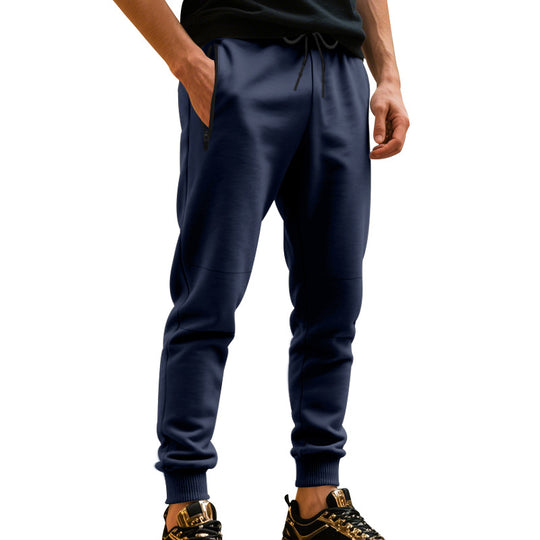 Herren Freizeit Jogginghose mit seitlichem Kontrast und elastischem Bund EB