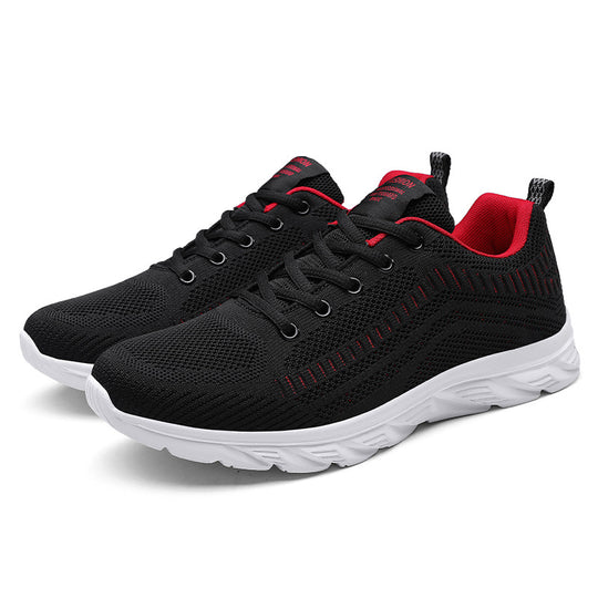 Damen atmungsaktive Sport-Sneaker mit flexiblem Sohlenprofil EB