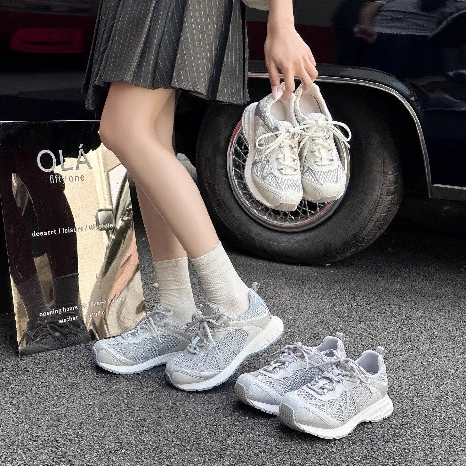 Damen Komfortable Lauf-Sneaker mit atmungsaktivem Obermaterial EB