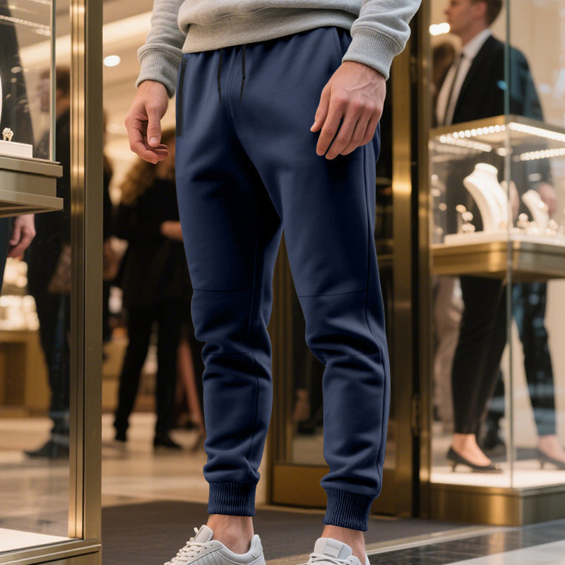 Herren Sportliche Jogginghose mit elastischem Bund und praktischen Taschen EB