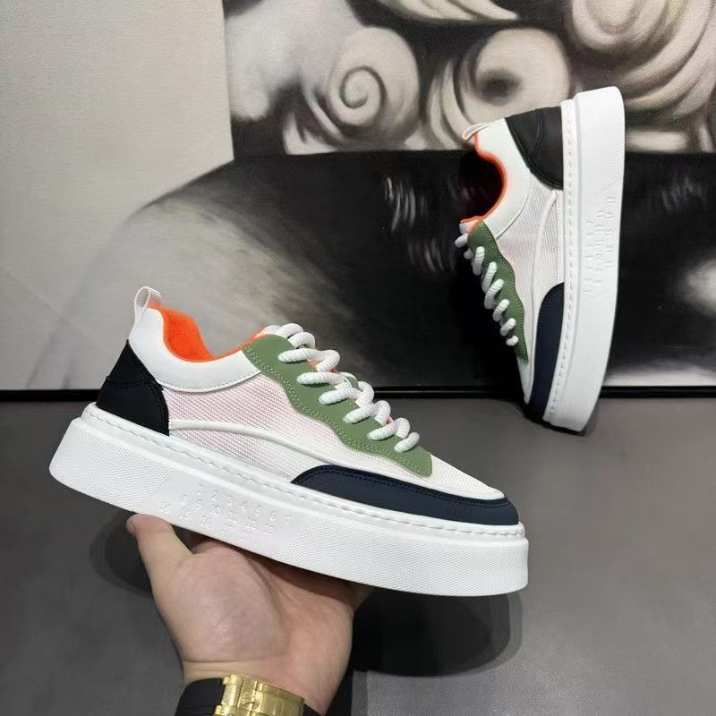 Damen modische Sneakers mit hohem Komfort und trendigen Farbakzenten EB