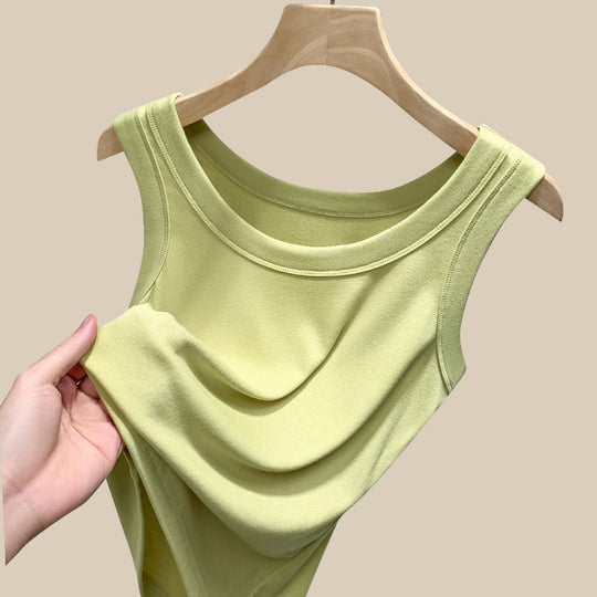 Damen ärmelloses Basic-Top aus hochwertigem Material EB