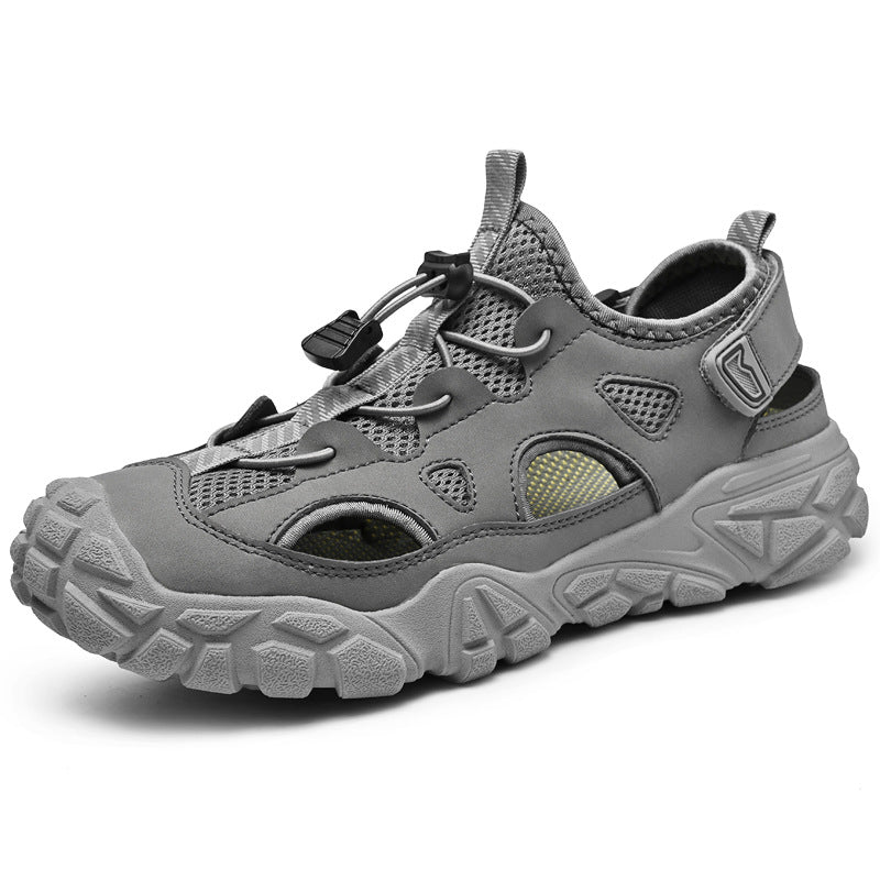 Damen Atmungsaktive Sport-Sandalen mit Anti-Rutsch-Sohle und Verstellbarem Schnellschnürsystem EB