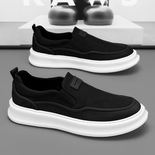 Damen Slip-On Sneakers mit atmungsaktivem Obermaterial und flexiblem Design EB