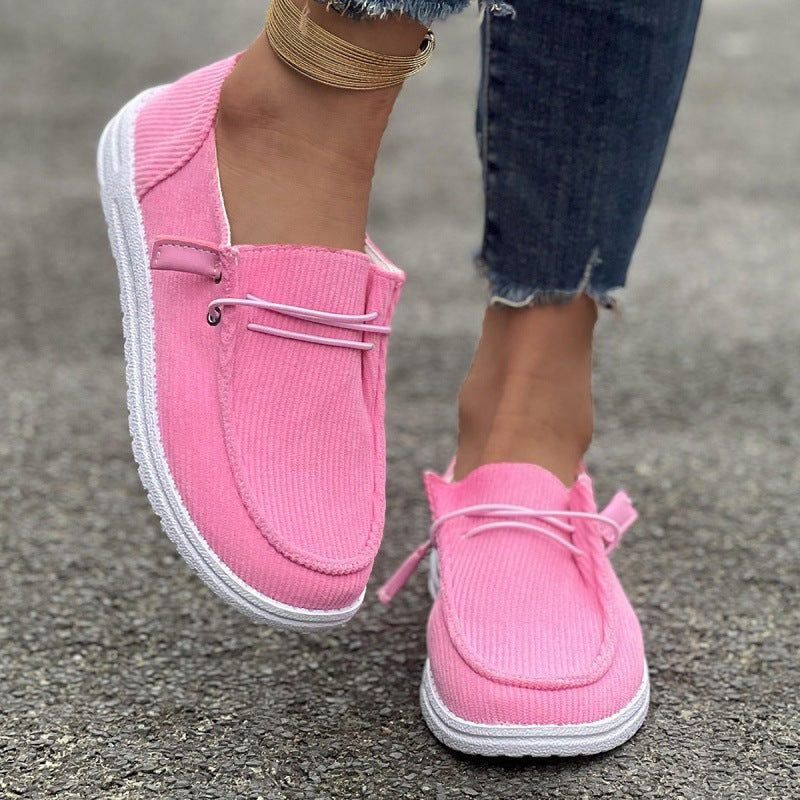 Damen Slipper im modernen Riffle-Design mit elastischem Einstieg EB