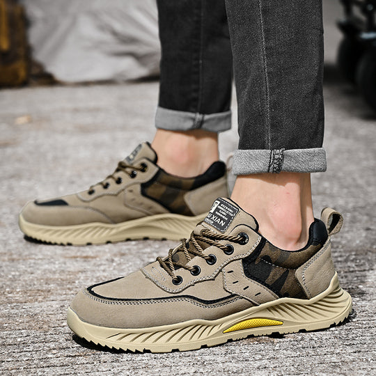 Damen Sportliche Sneaker mit strapazierfähigem Obermaterial und robustem Profil EB
