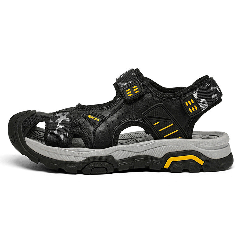 Damen Sportliche Trekkingsandalen mit verstellbaren Riemen und rutschfester Sohle EB