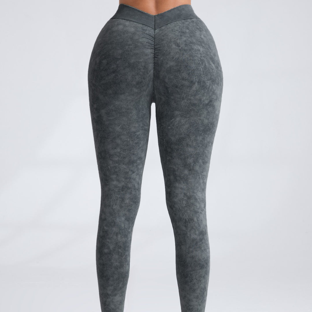 Damen High-Waist Komfort Leggings mit Sculpt-Effekt EB