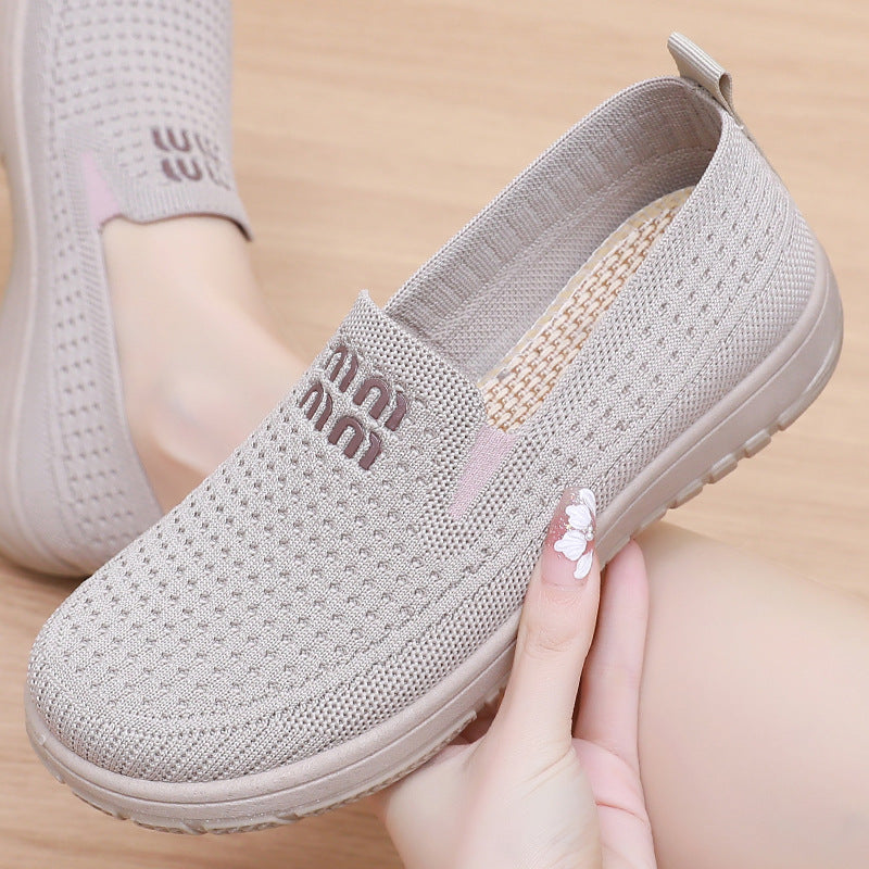 Damen Atmungsaktive Slip-On Sneakers EB