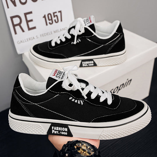 Damen Sneakers im sportlichen Retro-Stil mit rutschfester Sohle EB
