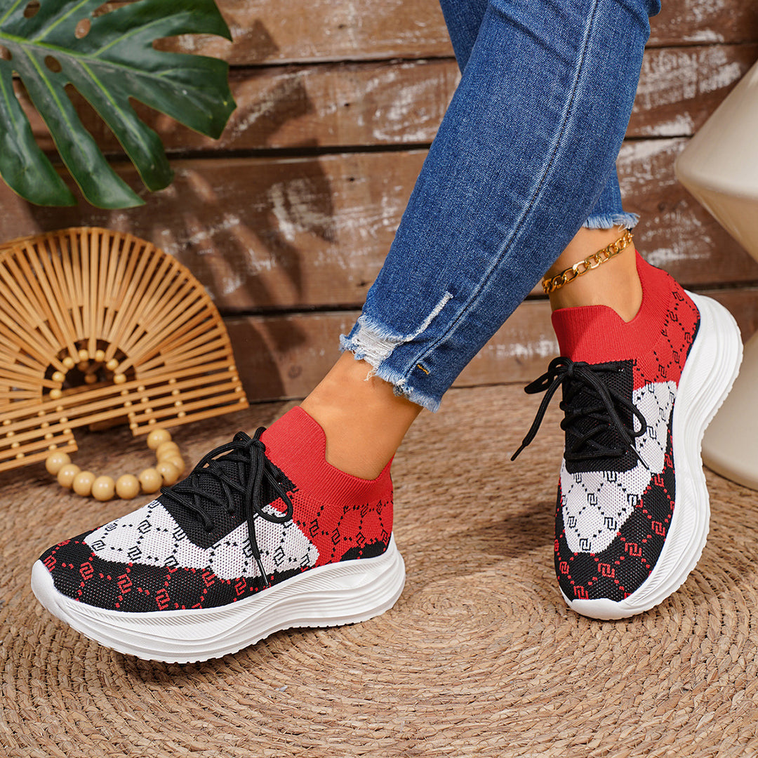 Damen Sportliche High-Performance Sneakers EB
