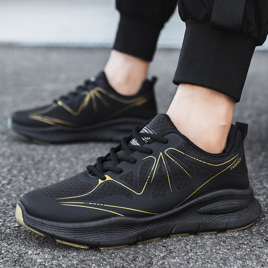 Damen Sportliche Hochleistungs-Sneaker mit atmungsaktiver Mesh-Oberfläche und flexibler Sohle EB