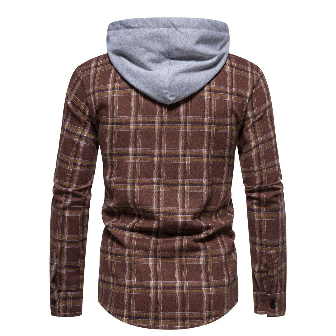 Herren Schultertunika mit integriertem Kapuzendesign EB