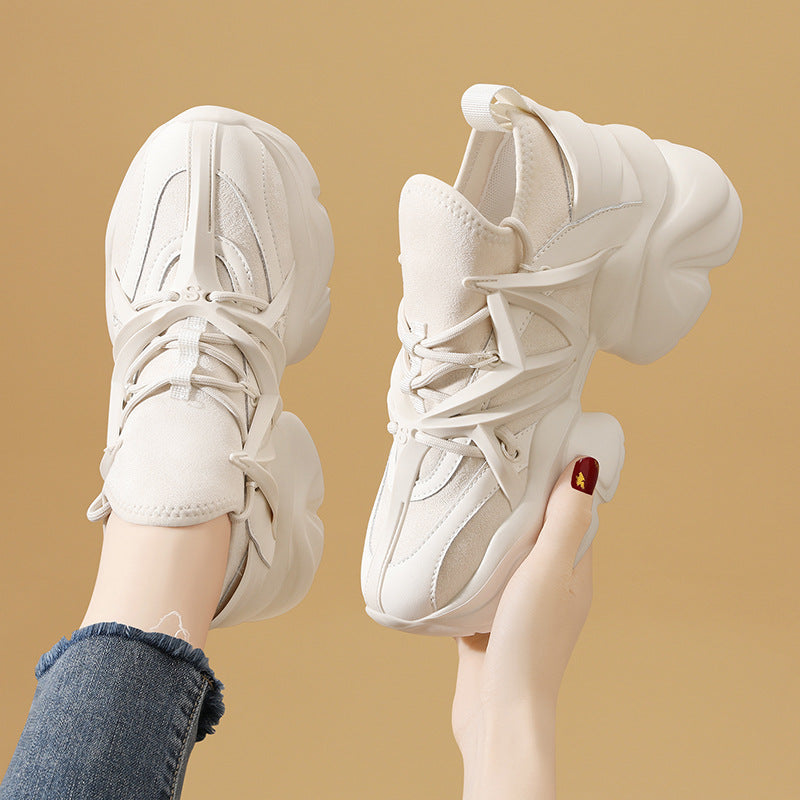 Damen Sportliche Chunky Sneaker mit innovativer Sohlenkonstruktion EB