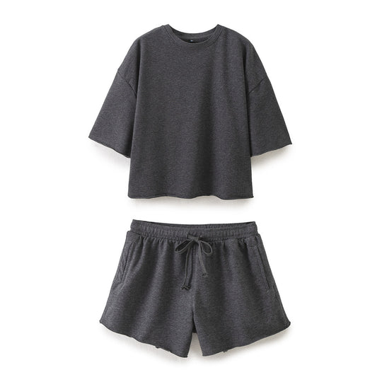 Damen Sportliche Freizeithose mit elastischem Bund und praktischen Taschen EB