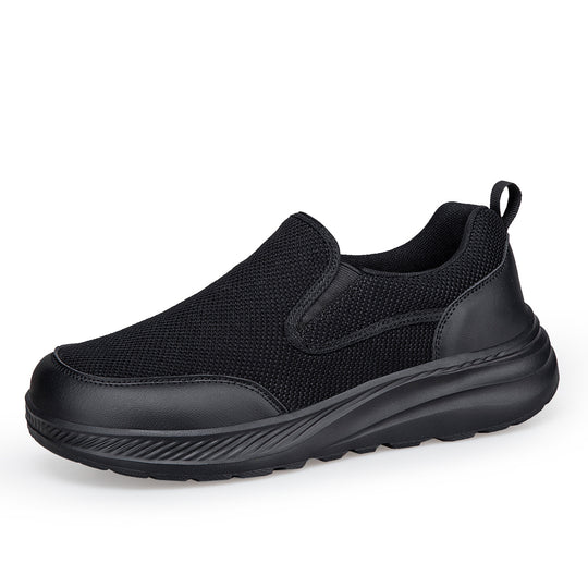Damen Slip-On Freizeitsneaker mit atmungsaktiver Mesh-Oberfläche und rutschfester Sohle EB