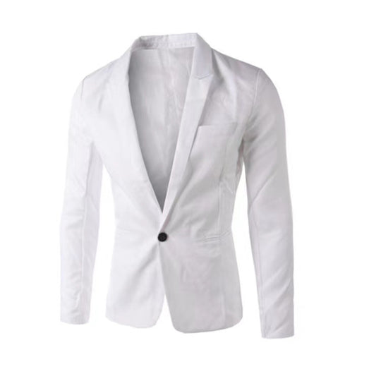 Herren Casual Sakko Baumwolle