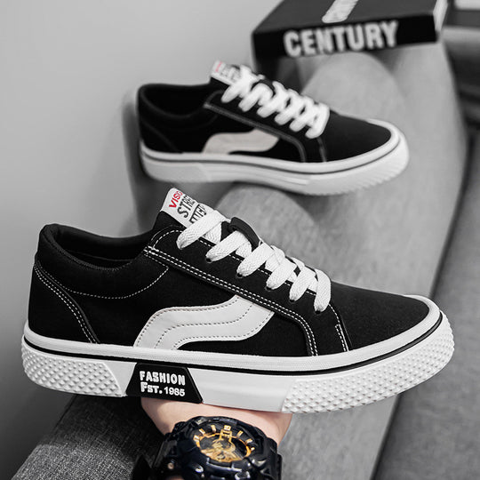 Damen Sneaker mit robustem Canvas-Obermaterial und dämpfender Sohle EB