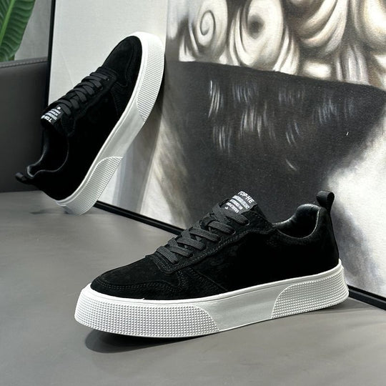 Damen modische Sneakers aus hochwertigem Wildleder mit optimaler Dämpfung EB