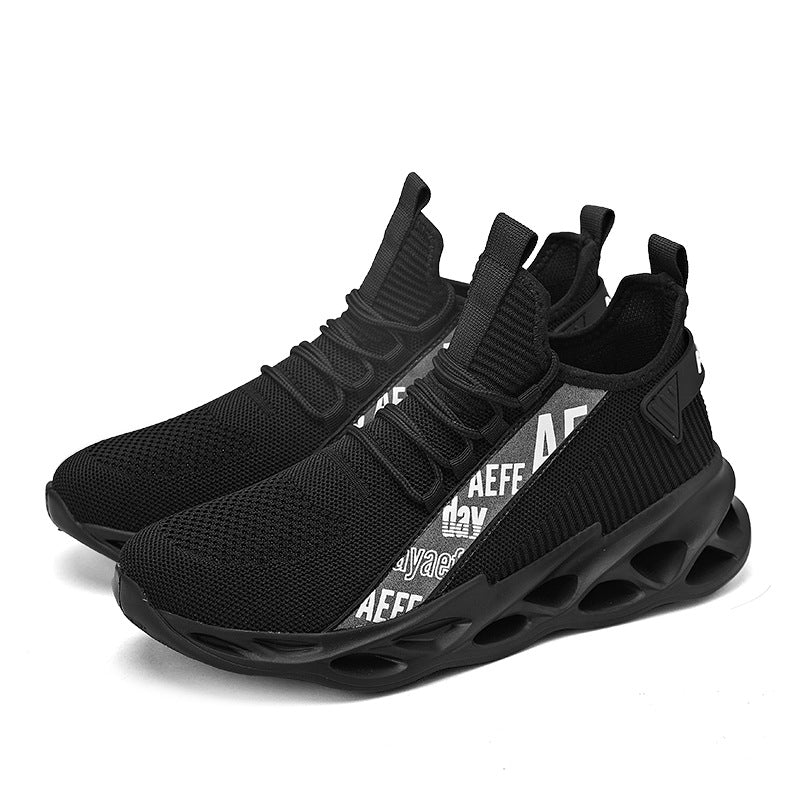 Damen Sportliche Lauf-Sneaker mit atmungsaktiver Mesh-Oberfläche EB