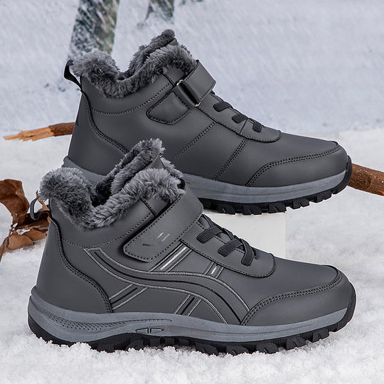 Damen Winterboots mit isolierendem Warmfutter und komfortablem Klettverschluss EB