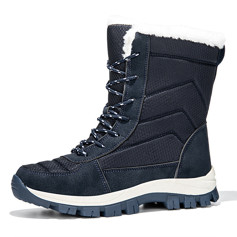 Damen wasserdichte Winterstiefel mit isolierendem Futter und rutschfester Sohle EB