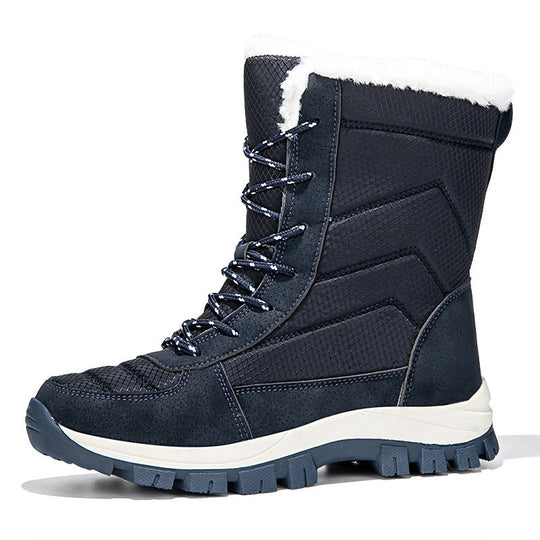 Damen wasserdichte Winterstiefel mit isolierendem Futter und rutschfester Sohle EB