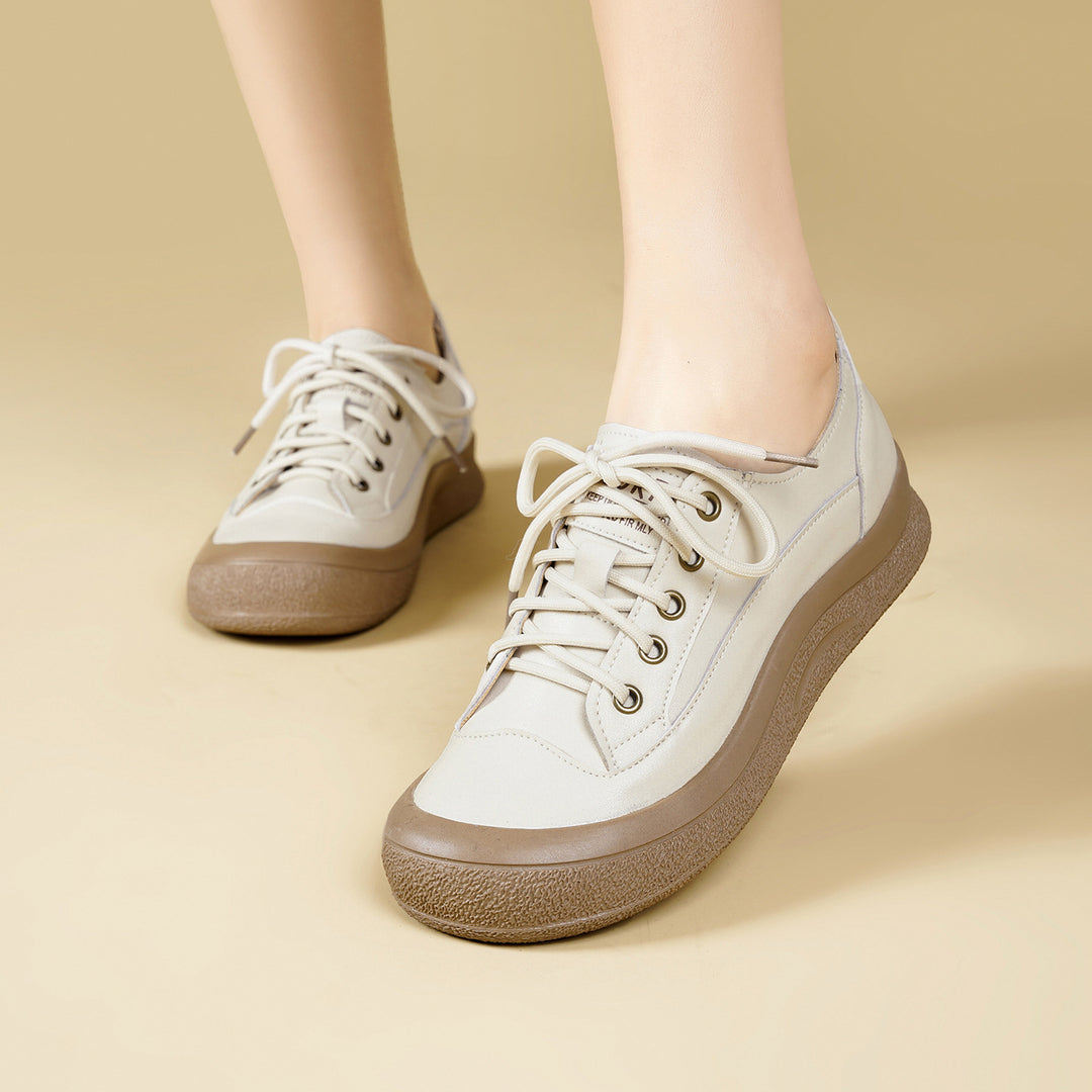 Damen Bequeme Freizeitsneaker mit rutschfester Sohle und atmungsaktivem Obermaterial EB