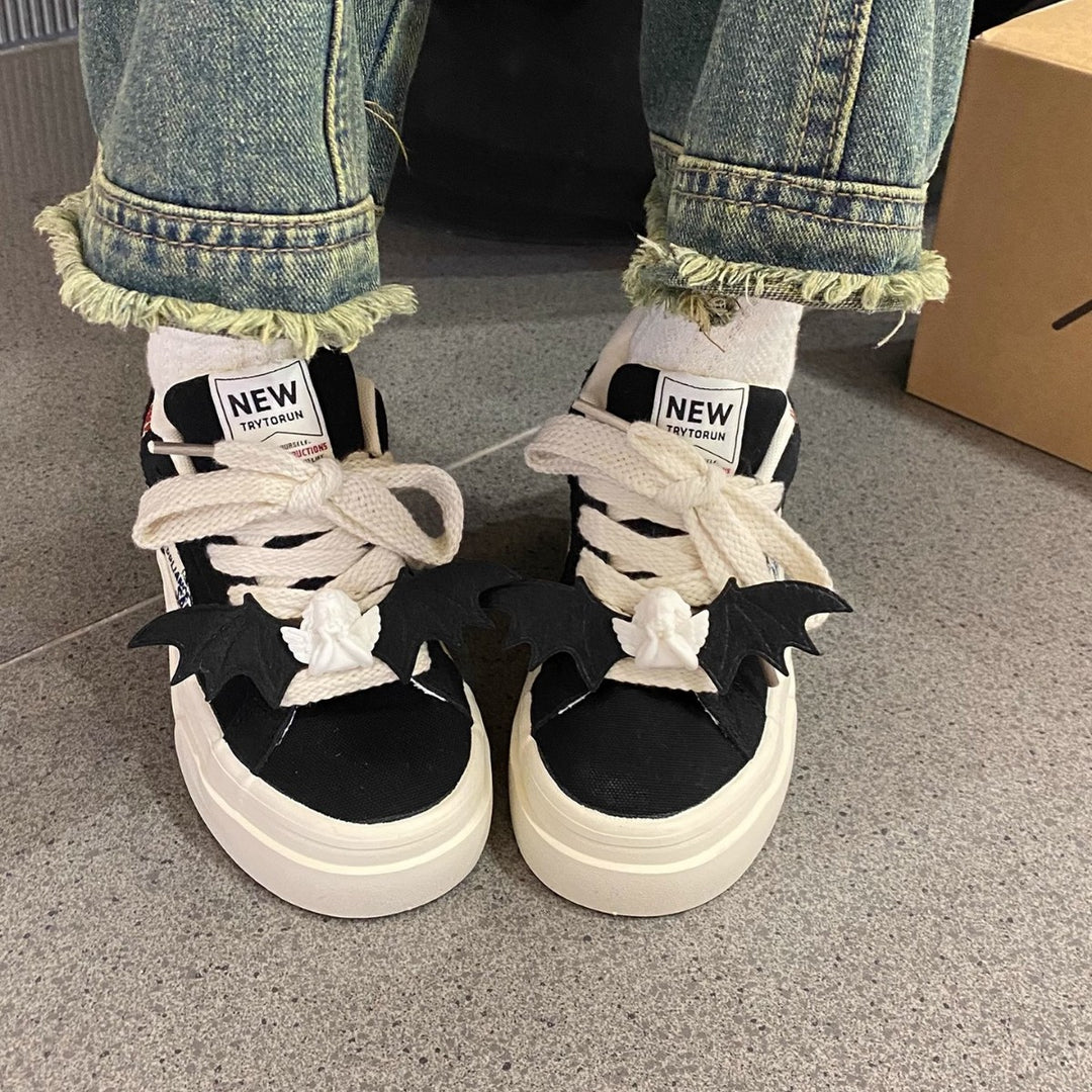 Damen Sneaker mit verspieltem Tiermotiv und dämpfender Sohle EB