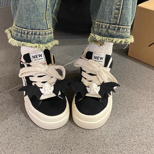 Damen Sneaker mit verspieltem Tiermotiv und dämpfender Sohle EB