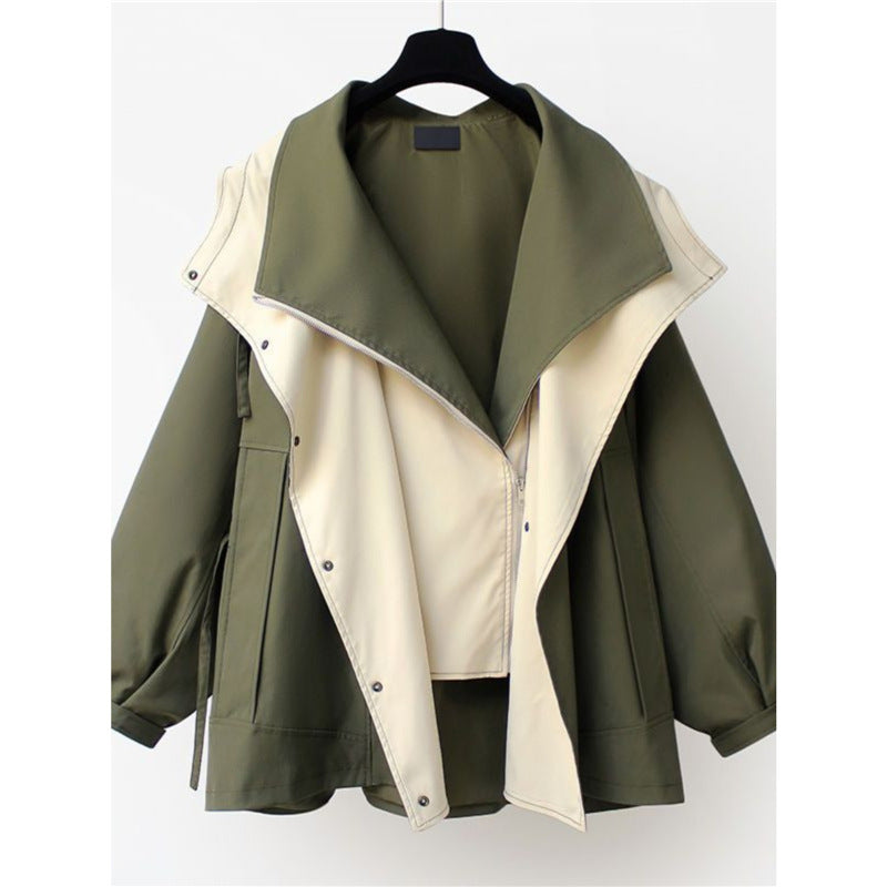 Damen multifunktionale Outdoor-Jacke mit großen Taschen und praktischen Reißverschlüssen EB