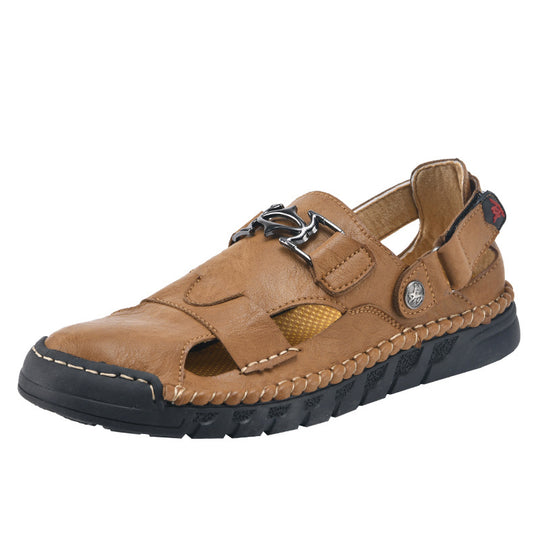 Herren Atmungsaktive Sandalen mit praktischem Klettverschluss EB