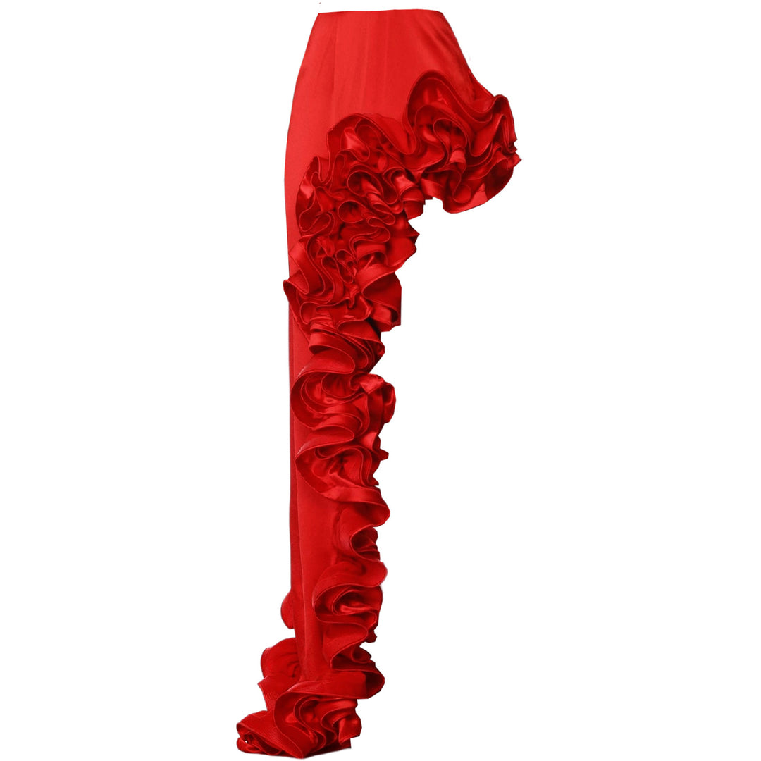 Damen auffälliges Badeanzug und Palazzo-Hose Set EB