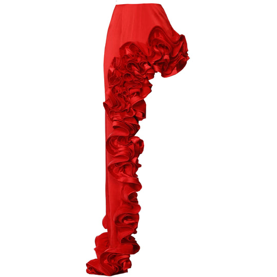 Damen auffälliges Badeanzug und Palazzo-Hose Set EB