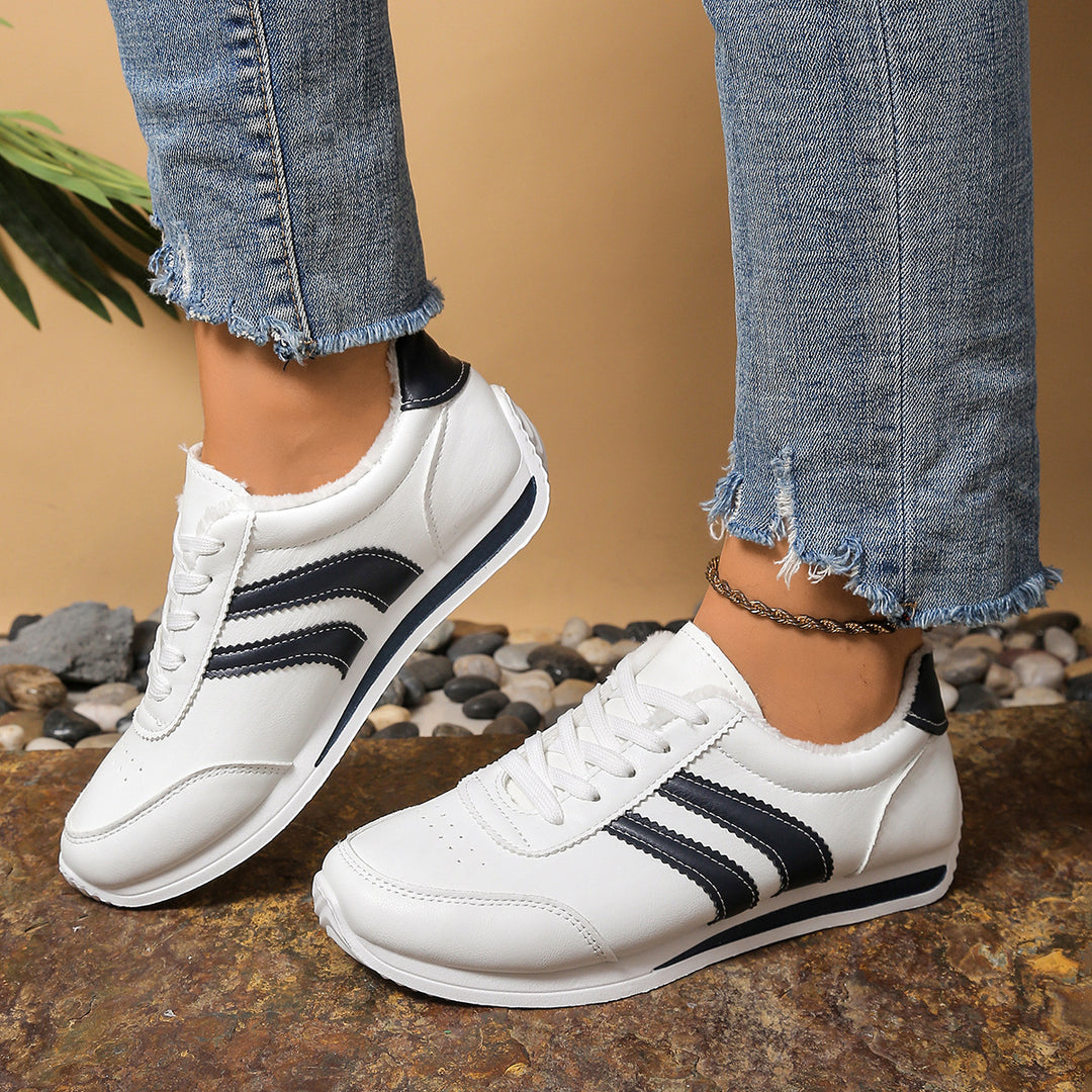 Damen Sportliche Sneakers im Retro-Design mit komfortabler Dämpfung EB