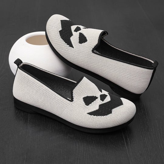 Damen Sportliche und modische Slippers mit einzigartigem Print EB