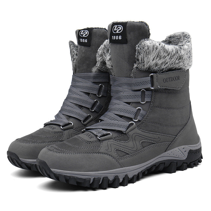 Damen Wasserdichte Winterstiefel mit Fleece-Innenfutter EB