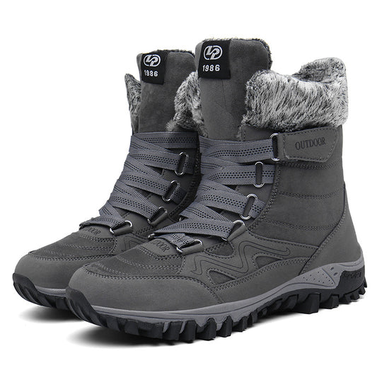 Damen Wasserdichte Winterstiefel mit Fleece-Innenfutter EB