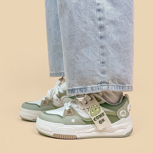 Damen Sportliche Sneaker mit trendigem Design und flexibler Sohle EB