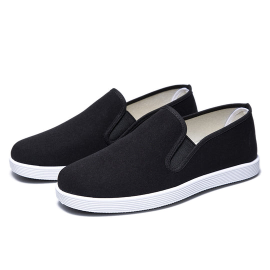 Damen Bequeme Slip-On Sneakers mit Elastikeinsätzen EB